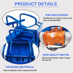 Manual Hollow Soil Block Brick Making Machine Brick Size 7.8X3.9X2.3 INCH Portable Brick Making Machine Interlocking