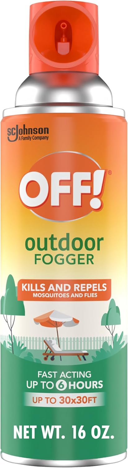 Outdoor Insect and Mosquito Repellent Fogger Backyard Pretreat Kills and Repels Insects up to 900 Square Feet 16