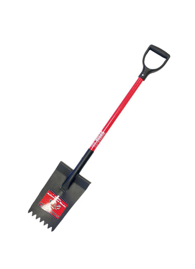 14-Gauge Shingle Shovel Fiberglass Handle, Made in USA
