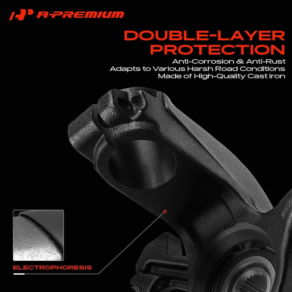 A-Premium Front Left Steering Knuckle & Wheel Bearing Hub Assembly