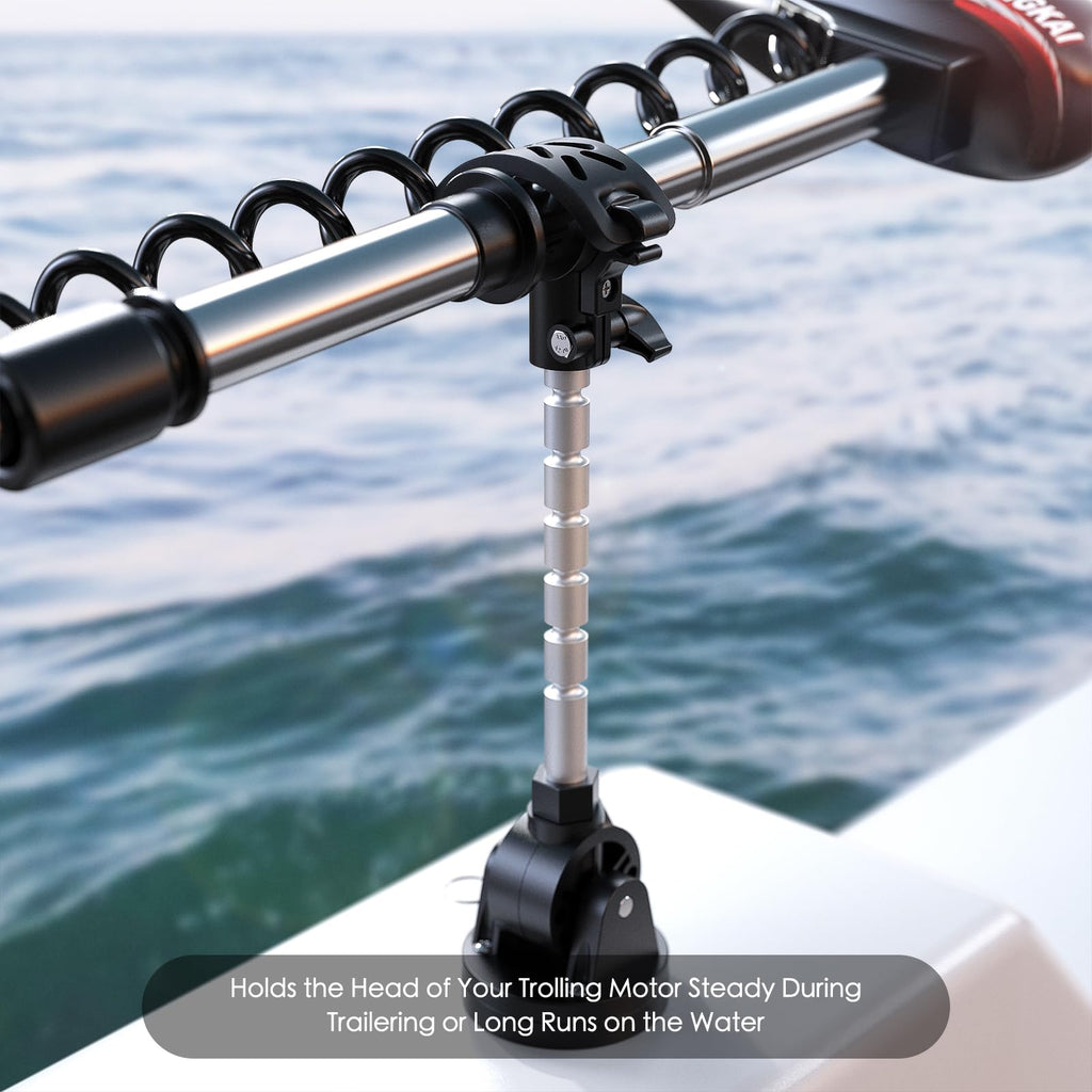 Trolling Motor Stabilizer Mount Compatible for Minn kota Terrova/Riptide Terrova/Ulterra/Riptide Ulterra/PowerDrive