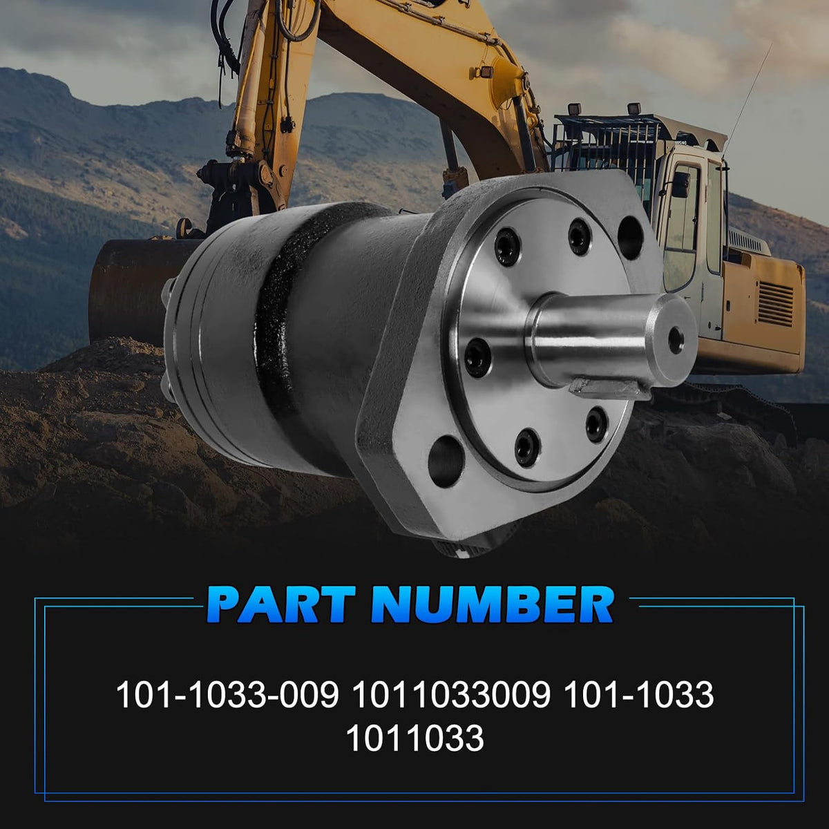 101-1033-009 Hydraulic Motor Replacement for Eaton Char-Lynn H Series