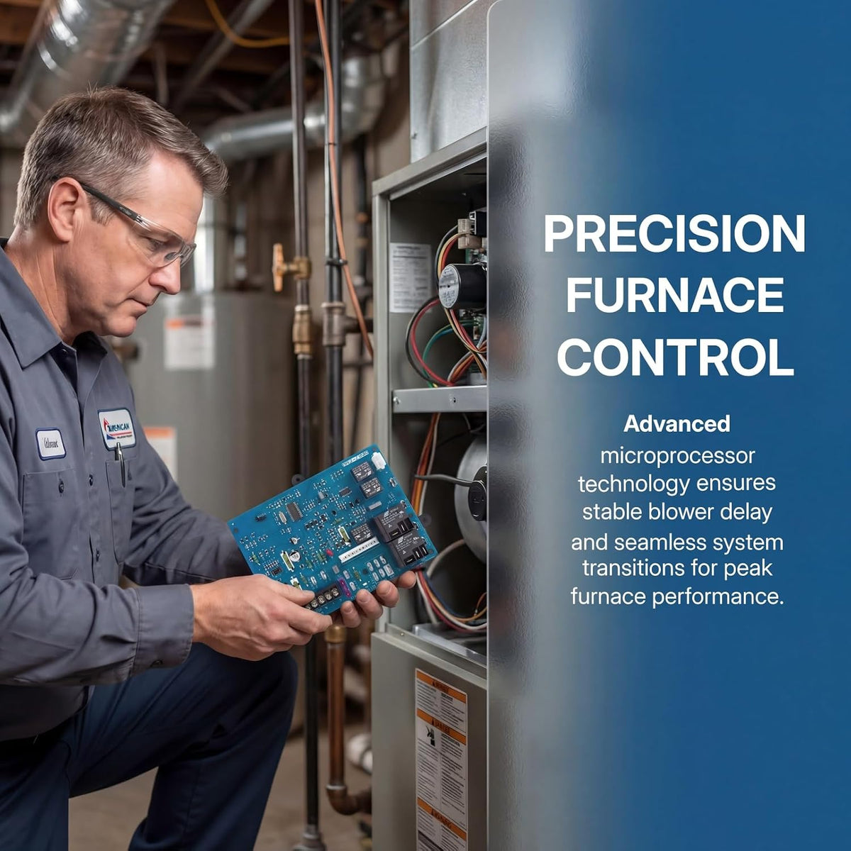 𝐔𝐩𝐠𝐫𝐚𝐝𝐞 ICM282B Furnace Control Board Module | Fits Carrier Furnace