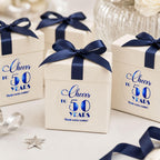50th Birthday Thank You Stickers: 100 Count, 1.6 Inch Round