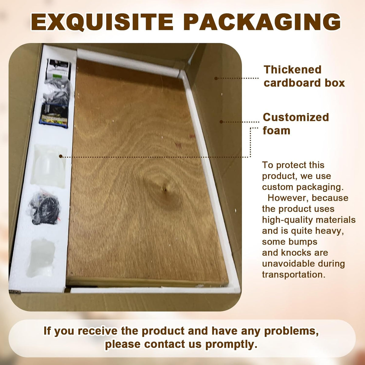 Large Chicken Brooder Box Kits 32x32x16 in Wooden Foldable Chick Brooder Box with Heated Light Thermometer Portable