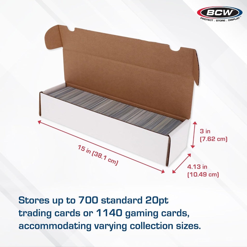800ct Trading Card Storage Boxes - 2 Pack | Organizer for Sports Cards, MTG, Pokemon, and Card Games