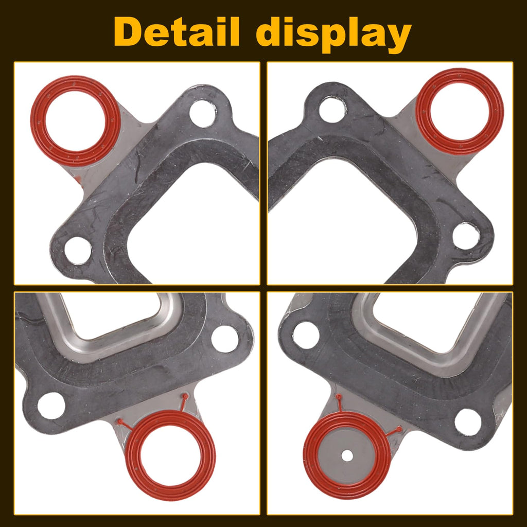 27-864850A0 Exhaust Elbow Riser Dry‑Joint Gasket for MerCruiser Manifold
