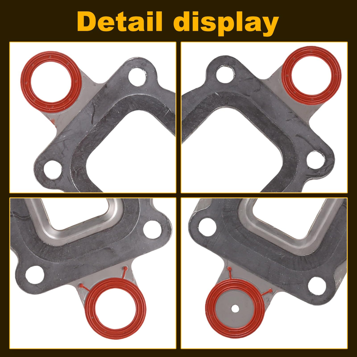 27-864850A0 Exhaust Elbow Riser Dry‑Joint Gasket for MerCruiser Manifold