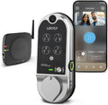 Vision Smart Lock, HD Video Doorbell Smart Locks for Front Door, Fingerprint Door Lock, Touchscreen Keypad, App