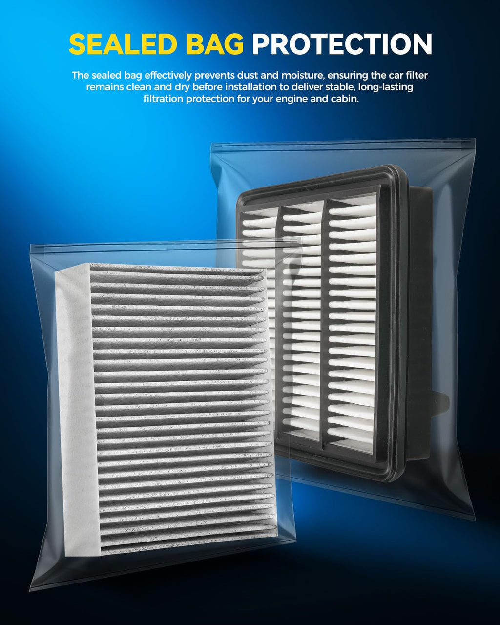 PHILTOP CA12932+CF11182 Engine & Cabin Air Filter Set
