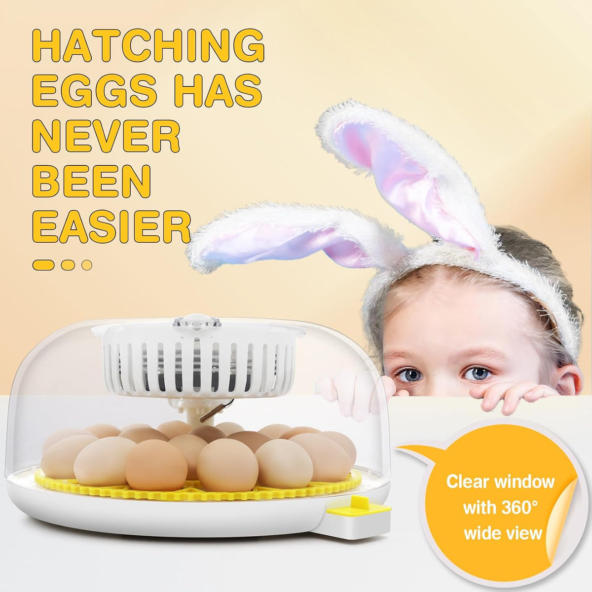 18 Egg Incubator for Hatching Eggs with Automatic Egg Turning