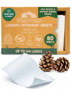 Laundry Detergent Sheets - Eco-Friendly, Up to 160 Loads, 80 Laundry Sheets