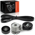 A-Premium Engine Serpentine Belt Drive Kit Compatible with Ford