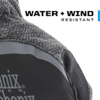 ColdWork FastFit Winter Work Gloves Black/Gray Large