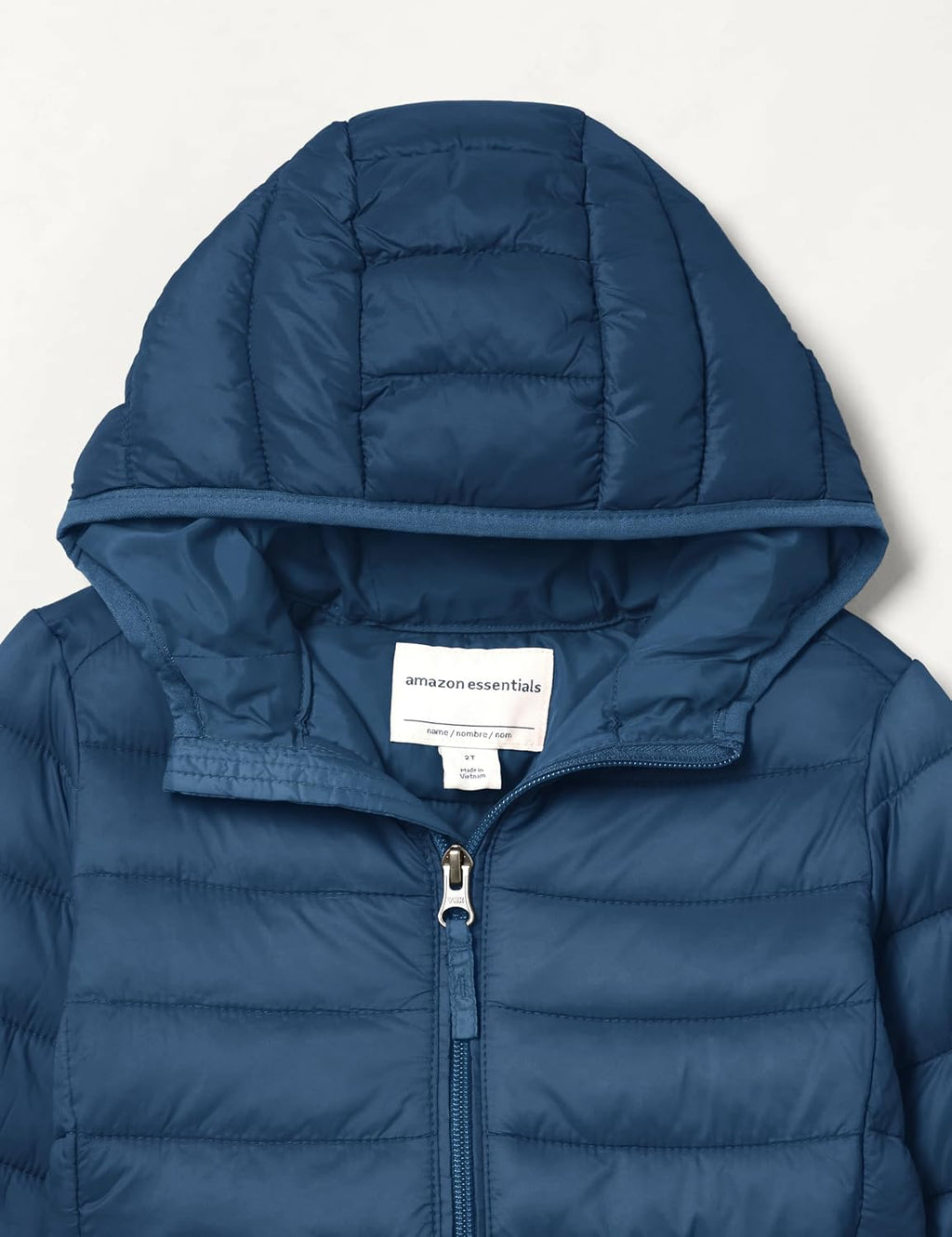 Boys and Toddlers' Lightweight Water-Resistant Packable Hooded Insulated Puffer Jacket