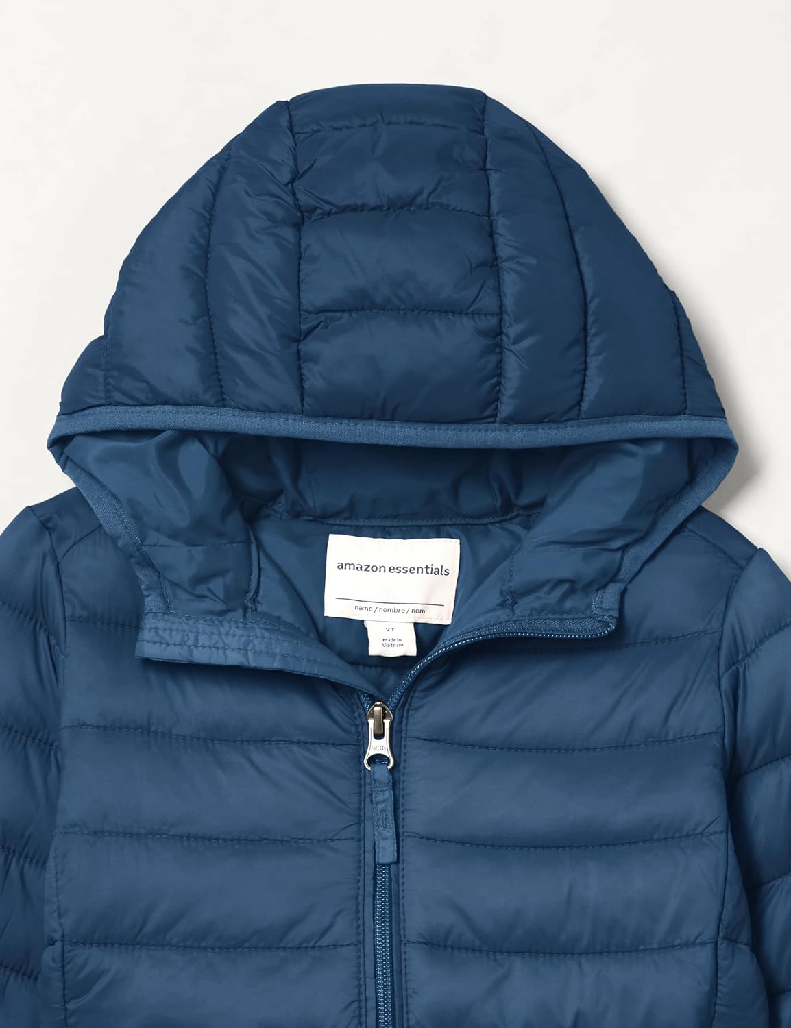 Boys and Toddlers' Lightweight Water-Resistant Packable Hooded Insulated Puffer Jacket
