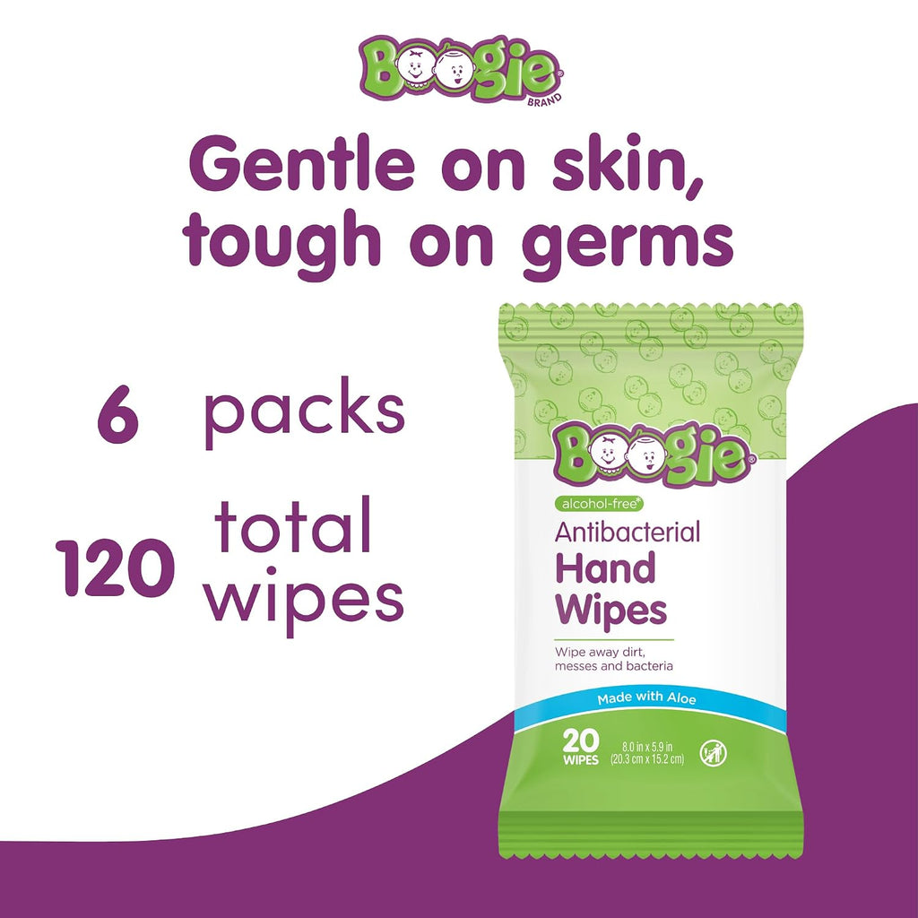 Antibacterial Hand Wipes - 120 Count