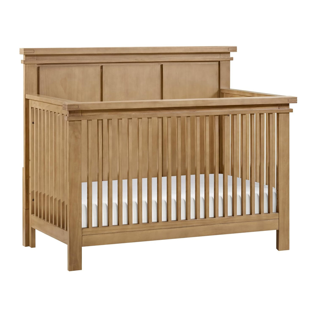 Mystic 4 in1 Crib Convertible, Honey Wood