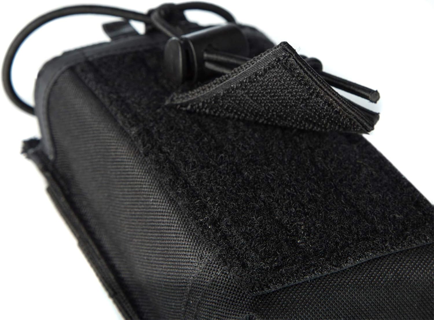 Tactical Molle Radio Holster Holder Case Military Heavy Duty Pouch Bag for Two Ways Walkie Talkies Adjustable Storage