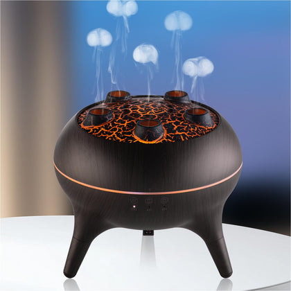 Essential Oil Diffuser 250ML,Jellyfish Diffuser Air Humidifiers Sound Pickup Ultrasonic Aromatherapy Diffuser Remote