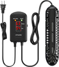 Aquarium Heater, 100W Fish Tank Heater with LED Digital Display & 5 Safety Protection, Submersible Aquarium Heater