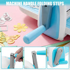 Manual Die Cutting Machine for Card Making, 6in Opening