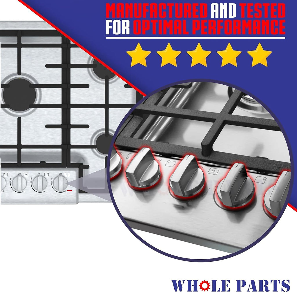 Whole Parts Upgraded Range Oven Cooktop Control Knob Part# 00631622