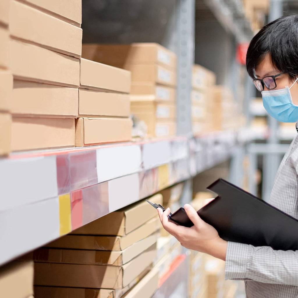 2001 to 3000 Consecutive Number Stickers Inventory Label Black Numbers for Office Warehouse Numbering Classification