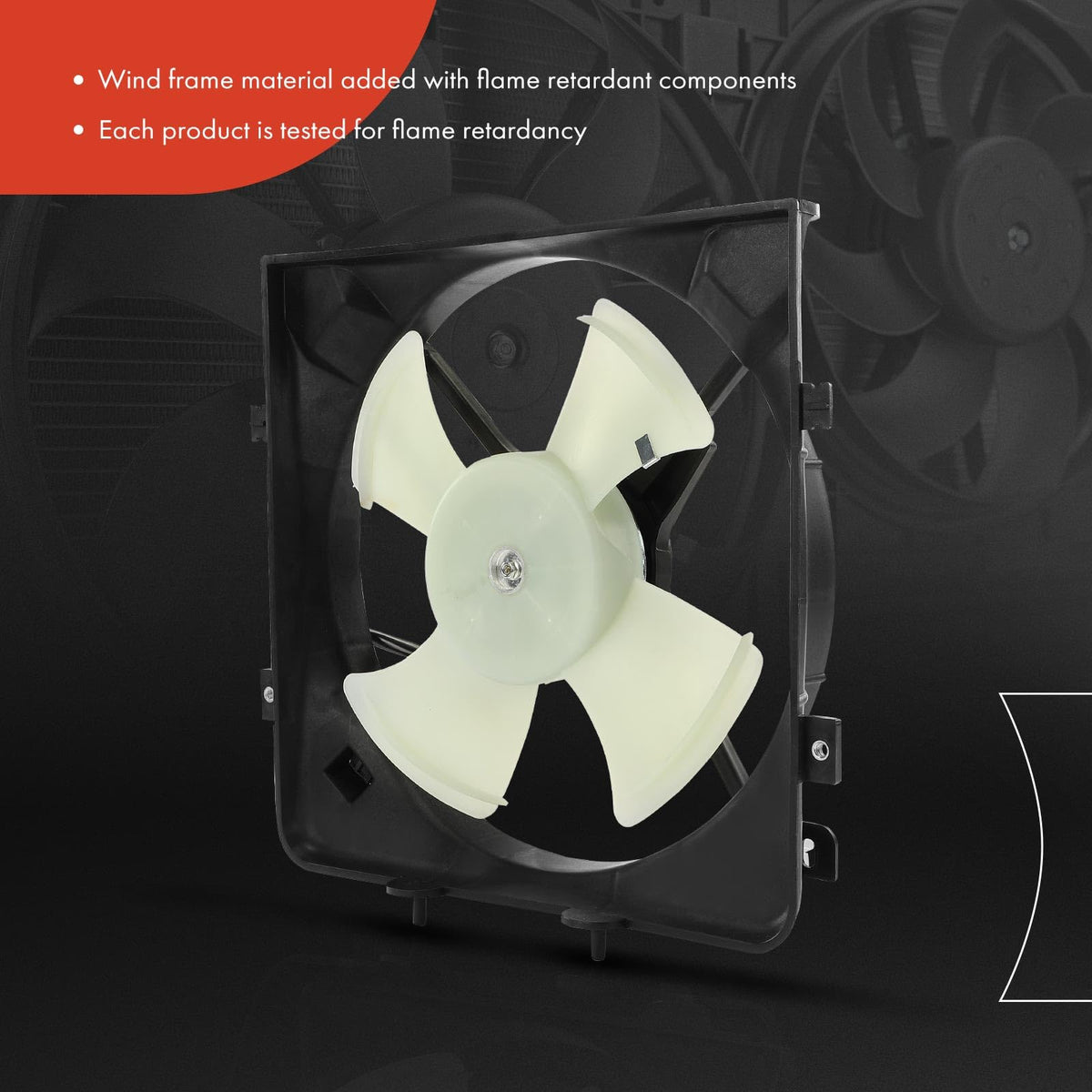 A-Premium A/C Condenser Fan Assembly