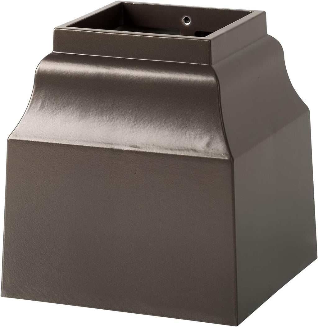 Cascade Bronze Mailbox Post Base Cuff