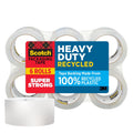Heavy Duty Recycled Packing Tape, 1.88 in x 54.6 yd, 6 Rolls