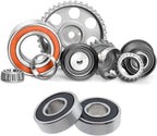 5 Pack R6-2RS Double Rubber Seal Bearings Deep Groove Ball Bearings