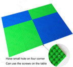 5 x10 Inch Base Plates Blue and Green Baseboard With Pin-hole (6-Pack)