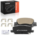 A-Premium Rear Ceramic Brake Pads Compatible with Tesla