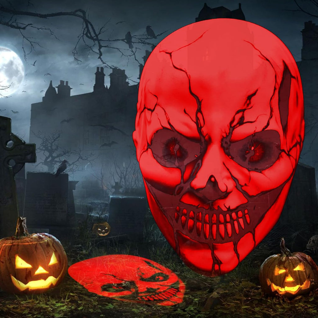 12 in 1 Halloween Projector Outdoor,3D Dynamic Halloween Decorations,Clearer