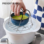 2‑Piece Canning Rack for Water Bath Canner, Instant Pot Trivet