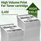 119II Black Toner Cartridge Compatible for Canon ImageClass MF6160dw 2 Pack