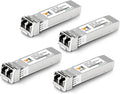 4 Pack 10GBase-SR SFP+ LC Transceiver, 10G SFP Module MMF Multimode 850nm