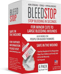 First Aid Powder for Blood Clotting, Trauma Kit, Blood Thinner Patients, Camping Safety, and Survival Equipment for