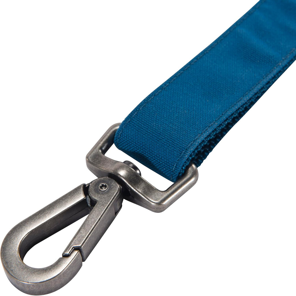 Pet Durable Nylon Duck Leashes for Dogs, Reflective Stitching for Visibility, Marine Blue, Large