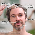 Mustache & Beard Dye Upgraded Brush Kit - Light Brown