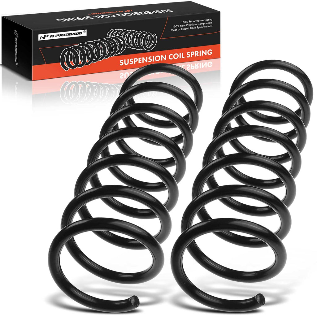 A-Premium Rear Suspension Coil Spring Set Compatible with Volvo
