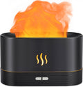 Flame Air Diffuser Humidifier, 180ML Essential Oil Diffuser with Fire Mist Effect, Ultrasonic Aroma Diffuser, 2