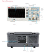 UNI-T UTD2102CEX+ Digital Oscilloscope, 2CH 100MHz, Education