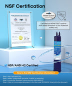 EDR3RXD1 Water Filter Replacement for Everydrop Filter 3, 2 PACK