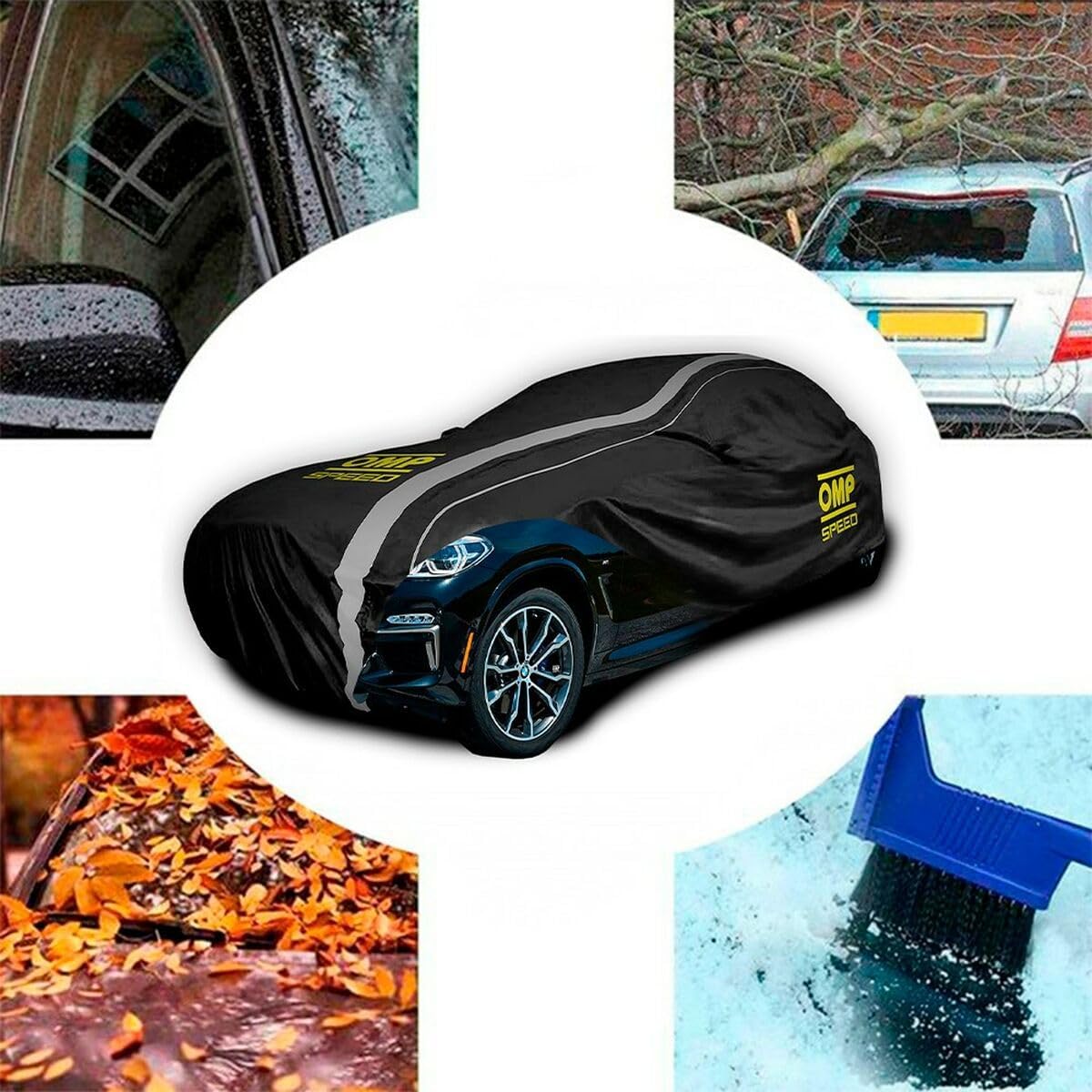 Speed Car Covers 4 Layers for SUV, Size L