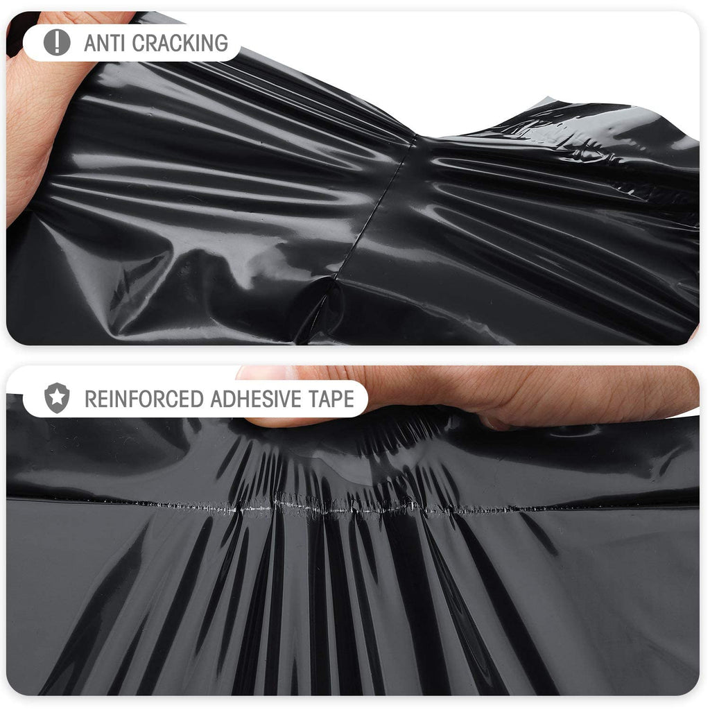 Large Poly Mailers 24x24" 600Pcs,Shipping Bags for Clothes,Black