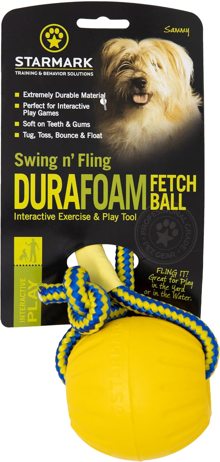 Swing 'n Fling DuraFoam Ball Dog Toy Medium