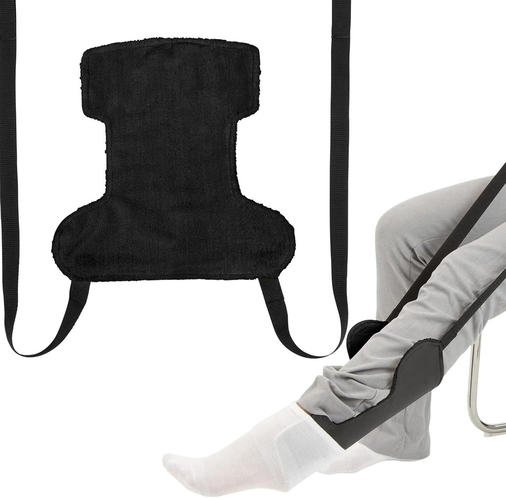 Flexible Sock Aid for Putting on Socks - Extra Wide Sock Puller