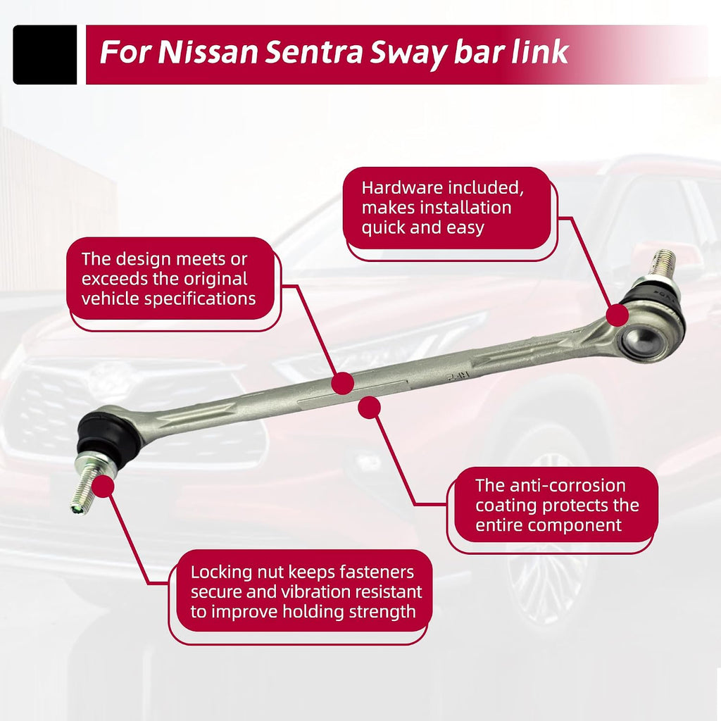 2020-2024 For Nissan Sentra Sway Bar Link Front Left & Right#54618-6LB0A